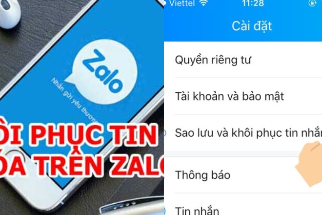 3 cách khôi phục tin nhắn đã xóa trên Zalo trong “nháy mắt”