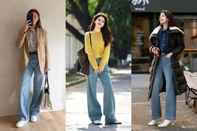 Những cách phối quần jeans với áo khoác thời thượng, trẻ trung cho mùa thu đông, chị em U40 nhất định phải thử! 