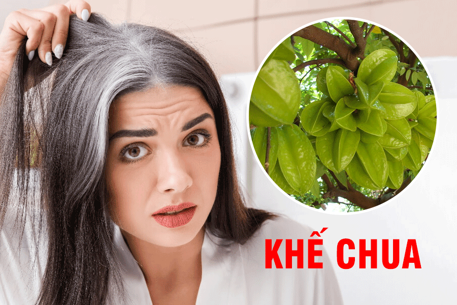 Mừng rơi nước mắt: Tuyệt chiêu trị tóc bạc sớm vô cùng đơn giản chỉ bằng 3 quả khế chua…