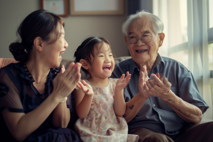 “Mẹ ơi, mẹ yêu bà nội hay bà ngoại hơn”: Mẹ trả lời tinh tế để con lớn lên thành người hiếu thảo