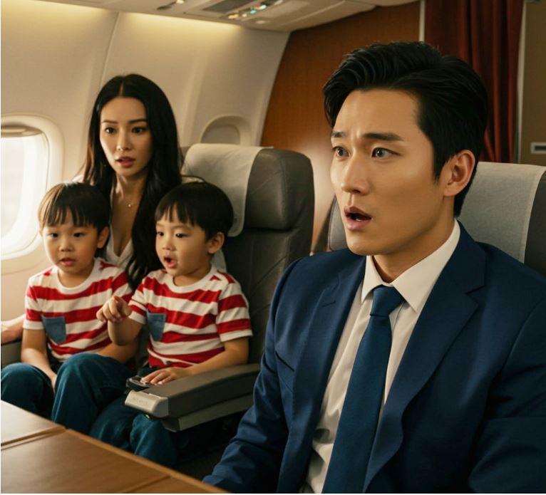 Giám đốc vô tình gặp vợ cũ trên máy bay, bên cạnh là cặp song sinh trông giống hệt anh và cái kết không tưởng…