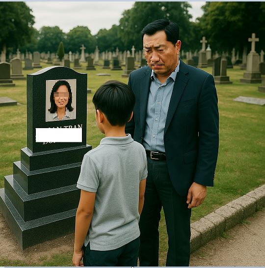 Tìm mộ người yêu cũ, tỷ phú bàng hoàng khi thấy đứa trẻ giống hệt mình, bí mật nghẹn ngào về mẹ cậu …