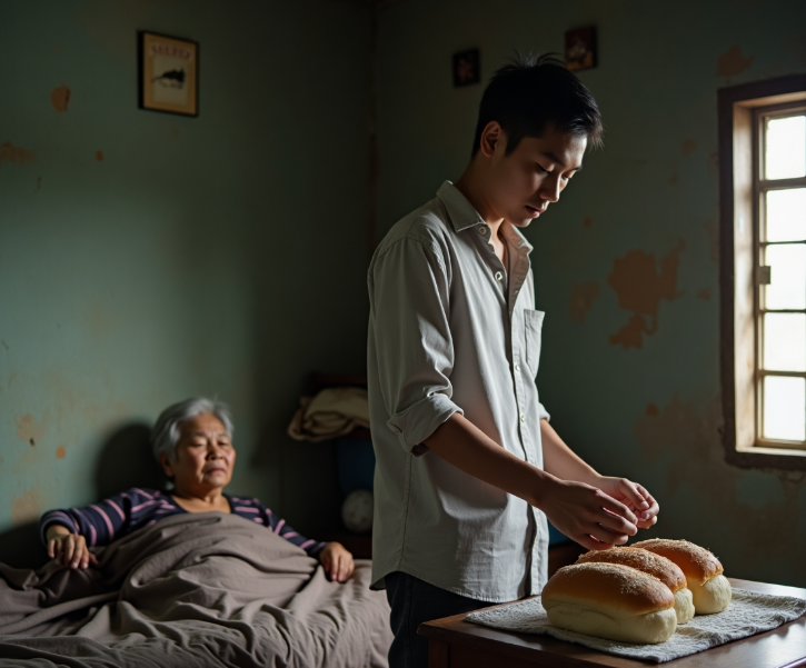 Một tên trộm đột nhập vào nhà một cụ già ngh:èo, nhưng không lấy gì vì thấy tủ lạnh trống rỗng. Hắn để lại…