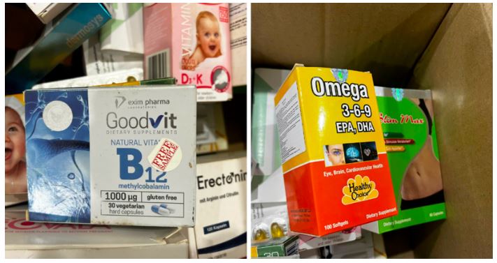 Cận cảnh các loại thuốc, thực phẩm chức năng giả vừa bị thu giữ