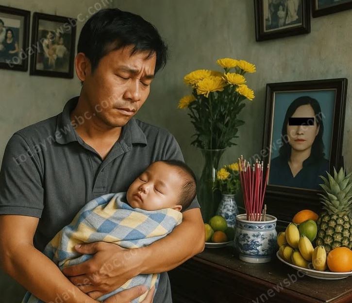 Vợ mất 49 ngày, chồng bỗng nhận được cuộc gọi từ bệnh viện đến đón con, đến nơi thì hốt hoảng…