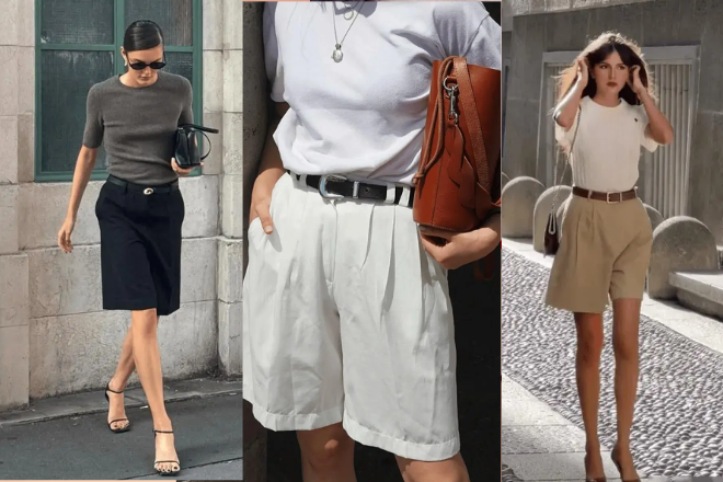 Những chiếc quần short thời trang nhất năm nay, ai cũng đẹp khi diện chúng