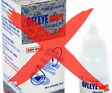 Thu hồi thuốc nhỏ mắt không đạt tiêu chuẩn chất lượng được bán ở chợ thuốc lớn nhất Hà Nội
