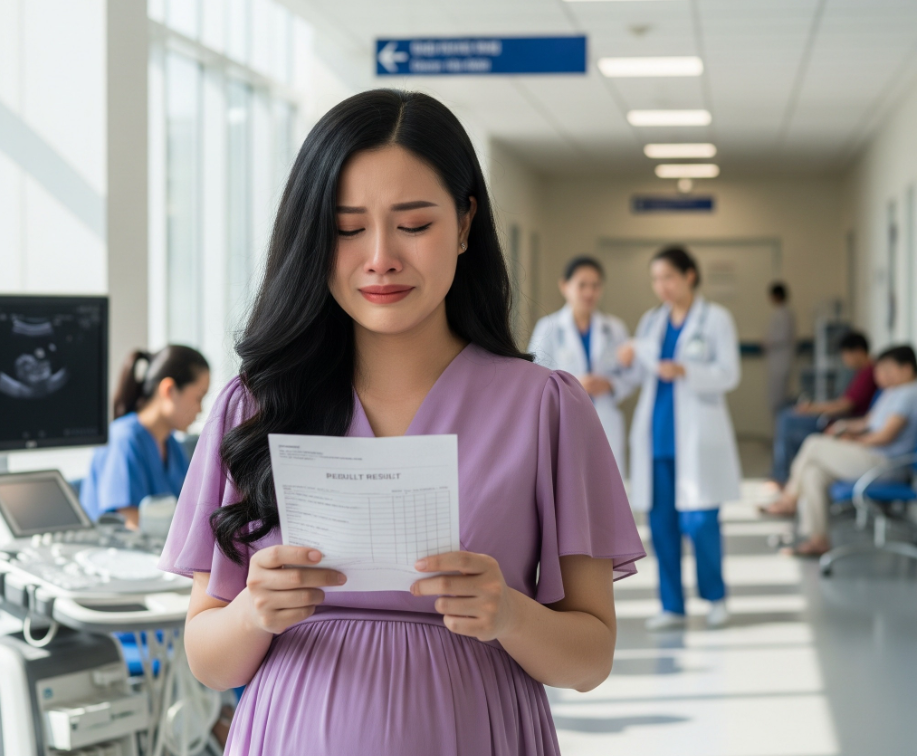 Vợ vô sinh nhưng bụng càng ngày càng to bất thường, trốn chồng đi khám cô khóc lặng khi biết sự thật…