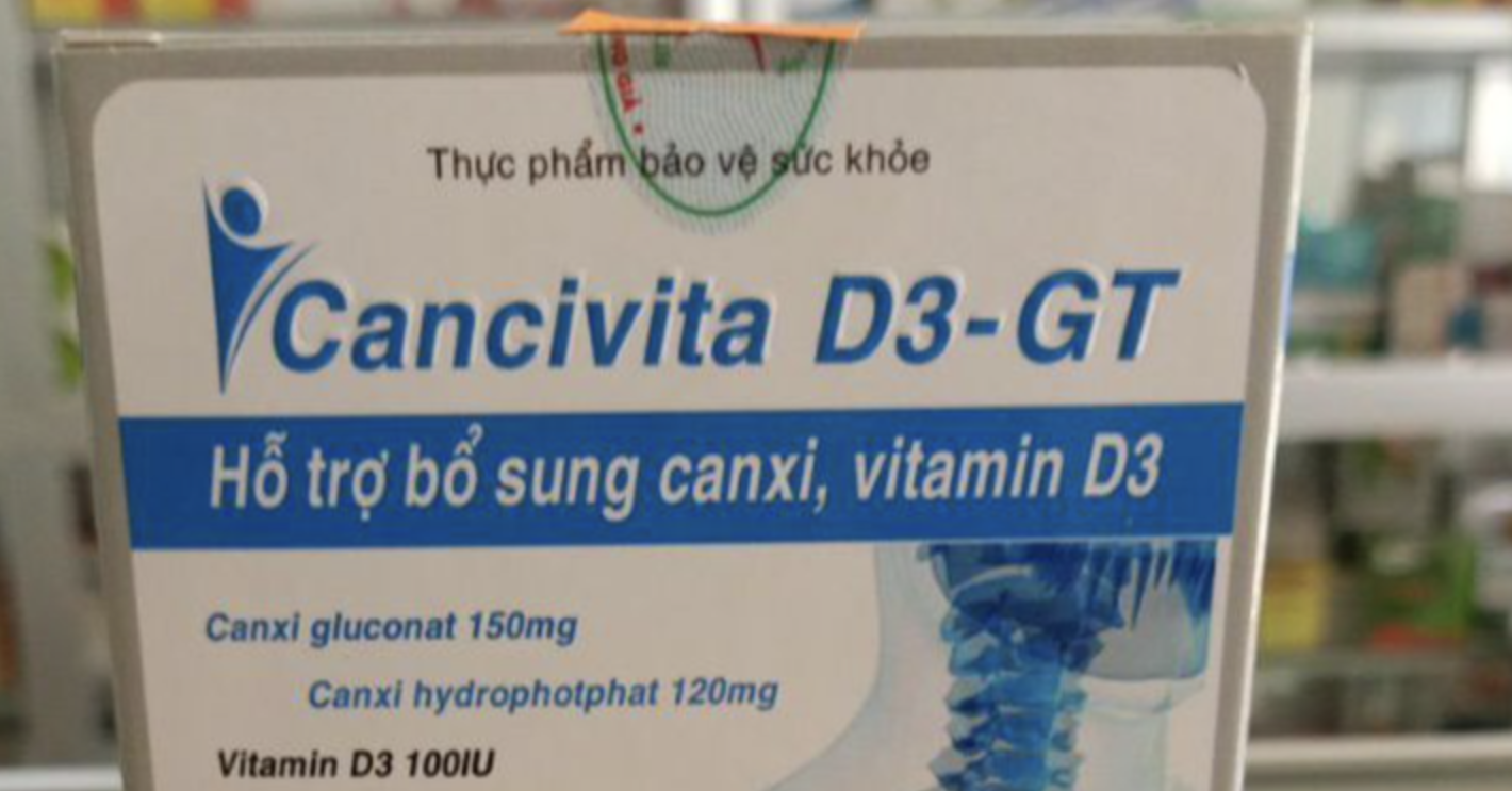 Thu hồi 2 lô thực phẩm chức năng bổ sung canxi, D3 vì ‘công bố một đằng, sản xuất một nẻo’