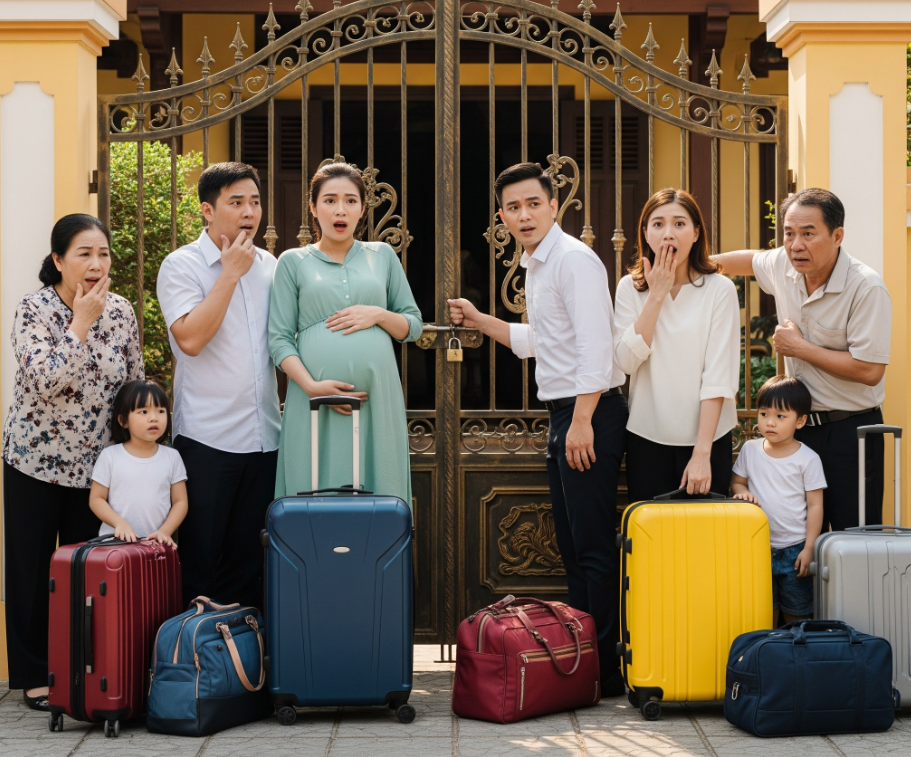 Chồng mừng vì b:ồ có th:ai, mời cả nhà chồng đi du lịch, tôi lặng lẽ làm một việc khiến 8 người đứng hình khi về nhà…