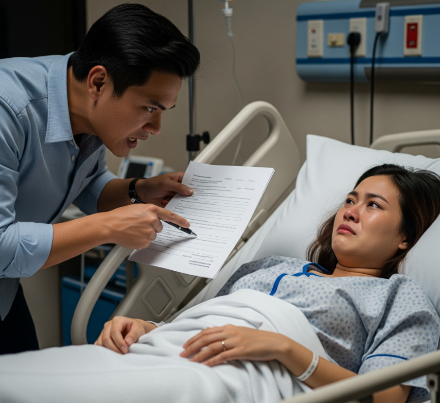 Chồng bắt vợ ký đơn l:y h:ôn ngay trên giường bệnh, nhưng hắn không ngờ ai mới là người bị b:ỏ r:ơi…