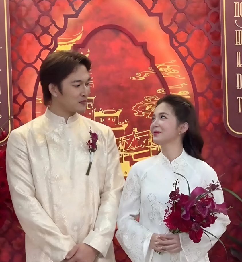 Lễ vu quy của Ngọc Huyền và Đình Tú
