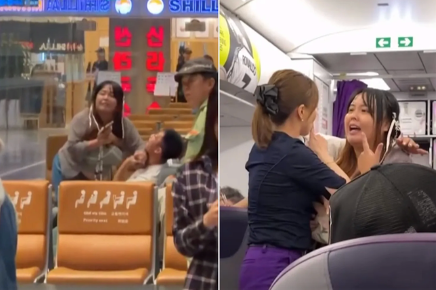 Cô gái bị đuổi khỏi máy bay ở Việt Nam vì la hét, đòi ngồi cạnh bạn trai