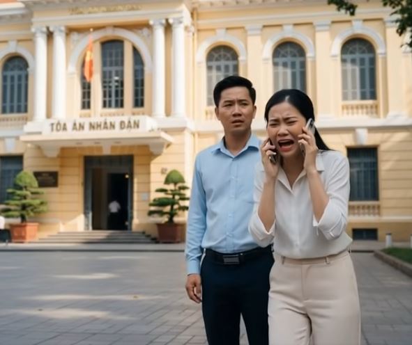 Ra tòa kết thúc cuộc hôn nhân 7 năm, vừa rời khỏi cổng, một cuộc điện thoại gọi đến khiến tôi không còn chốn n:ương t:ựa