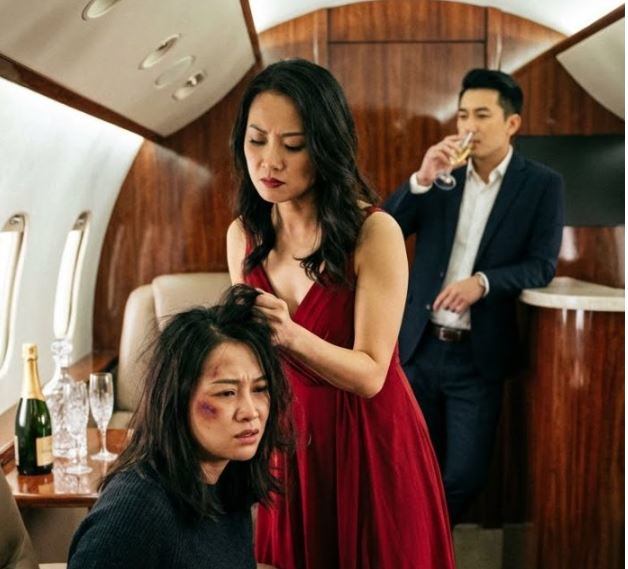 Chồng để mặc tình nhân túm tóc người vợ mangthai trên chuyên cơ – nhưng người anh trai tỷ phú đã khiến họ phải trả giá đắt