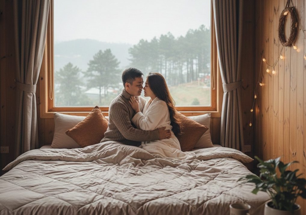 Đi công tác Đà Lạt, tôi tình cờ gặp lại vợ cũ, sau một đêm mặn nồng, màu đỏ trên chăn làm tôi đứng người